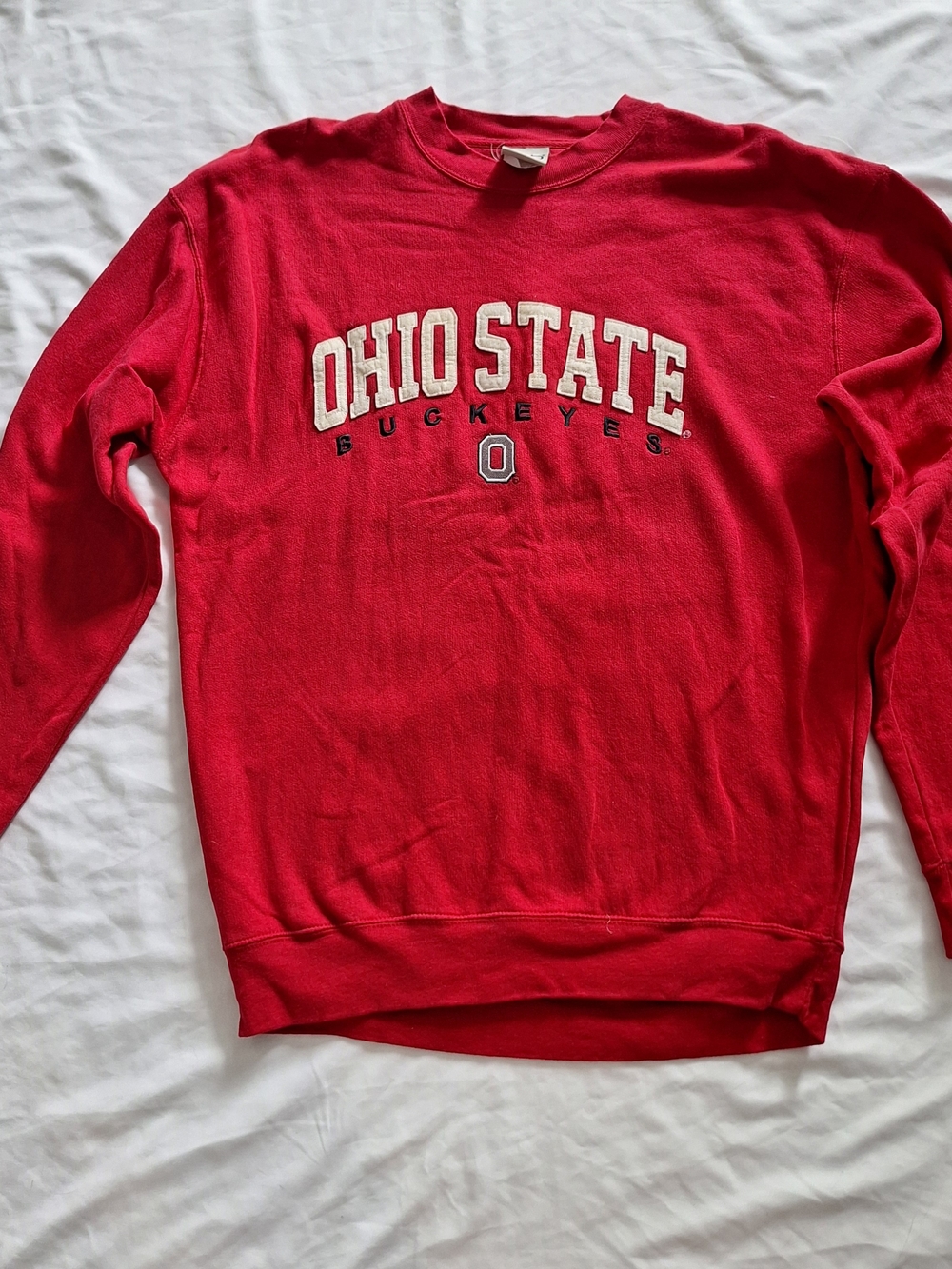Vintage Ohio State Buckeyes Sweatshirt Mens Large Old Varsity Brand Crew Neck